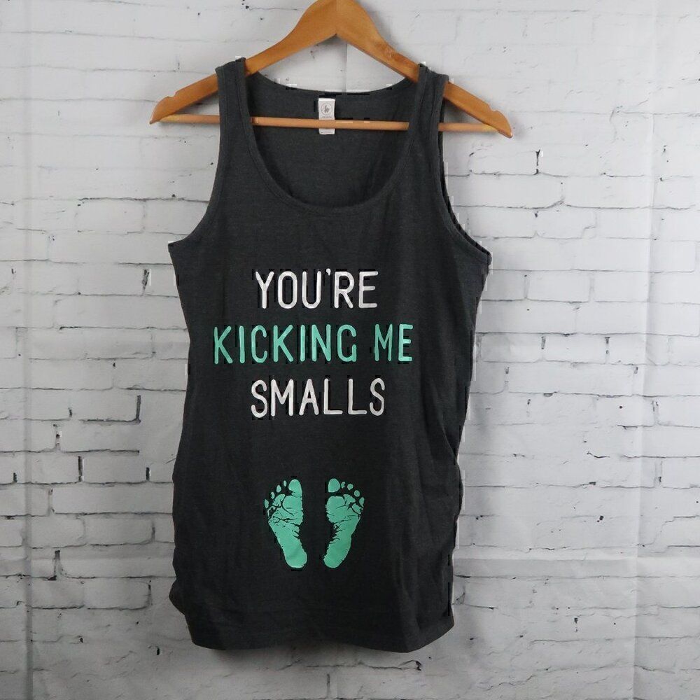 Black Graphic Tank Top